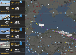 Qatar Airways A320’s scrambled for Monarch Airlines collapse