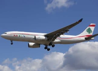 Department for Transport lifts the electronic ban on MEA flights bound to the UK