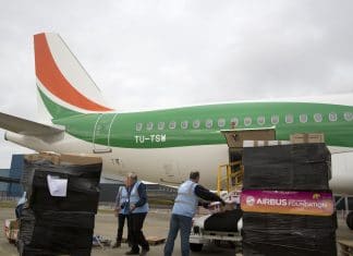 Airbus Foundation and Air Côte d’Ivoire team up for first goodwill flight