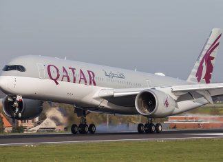 Three brand new Airbus A350-1000s delivered to Qatar Airways, but the aircraft didn’t fly straight home