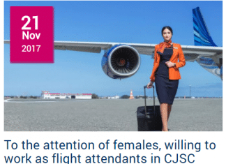 Why would an airline only recruit female flight attendants ?