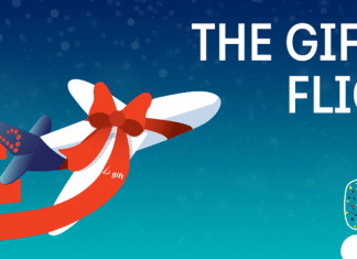 Brussels Airlines puts flights under the Christmas tree with b.gift
