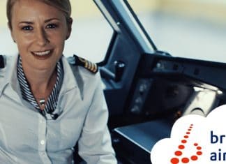 Brussels Airlines pilots and cabin crew members auction a “look behind the scene” for charity