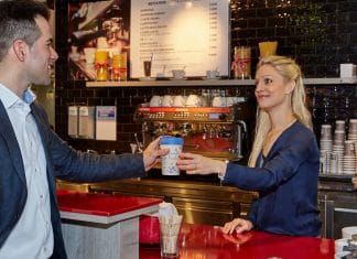 Frankfurt Airport introduces reusable bamboo cups for coffee to go