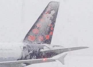 Severe air traffic disruptions at Brussels Airport due to intense snowfall