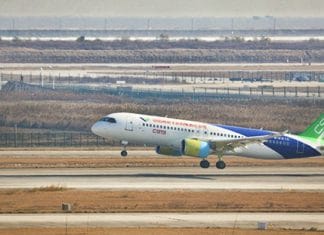 Second COMAC C919 completes maiden flight