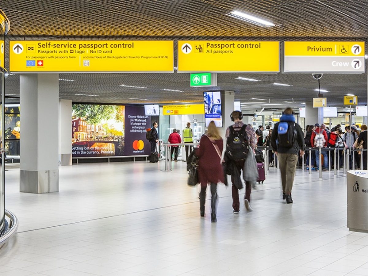 Amsterdam Airport Schiphol Revamping Information Provision In The