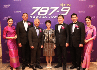 THAI Launches Boeing 787-9 on Bangkok- Taipei Route