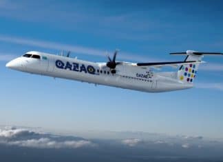 Bombardier delivers Q400 aircraft to Qazaq Air