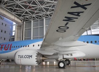 TUI fly first European airline to fly again with the Boeing 737 MAX