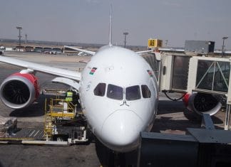 First Kenya Airways direct flight to U.S. arrives in New York JFK