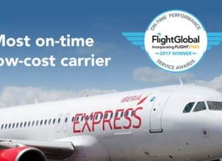Iberia Express was the world’s most punctual low-cost airline for fifth consecutive year