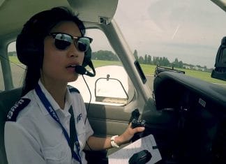 The absolute dream of Miss Belgium 2018, a student pilot, is to become an Emirates A380 pilot