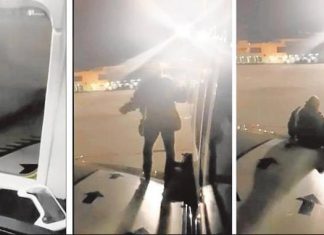 When you just can’t hold it any longer: passenger opens overwing exit after his flight from London to Malaga