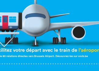 In 2017 a record number of 4,800,000 travellers took the train to and from Brussels Airport