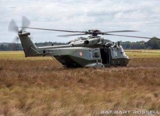 Belgian Air Force reduces NH-90 TTH use and retires B-Hunter UAV