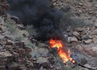 Helicopter crash in Grand Canyon: Three die and four others injured