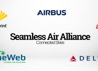 Airbus, Delta, OneWeb, Sprint, Airtel announce the formation of Seamless Air Alliance for in-cabin connectivity