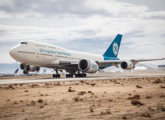 First and successful flight test for GE9XTM engine