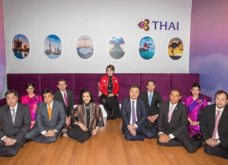 Thai Airways welcomes HRH princess Ubolratana Rajakanya at ITB 2018