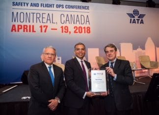 Qatar Airways receives special award for its contribution to the success of the IATA operational safety audit (IOSA) programme