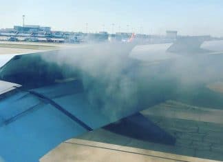 Delta Air Lines flight DL30 from Atlanta to London Heathrow returns after engine fire