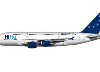 HiFly, first Portuguese airline and 4th European one to get the Airbus A380