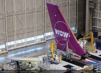 Assembly of WOW air’s first Airbus A330neo in last phase