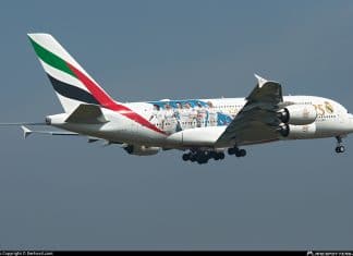 On 19 April, Emirates will deploy one of its Airbus A380 aircraft to Brussels Airport