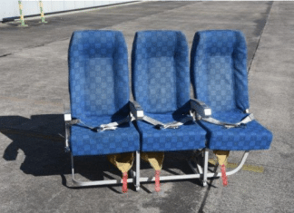 Dutch aircraft dismantling company AELS is auctioning aircraft parts, from overhead bins to a Fokker F50 cockpit