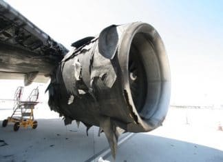 NTSB released pictures of British Airways Boeing 777 uncontained engine failure (Las Vegas – 8 September 2015)