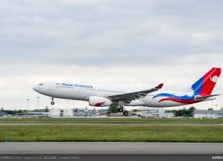 Nepal Airlines takes delivery of its first widebody aircraft, an A330
