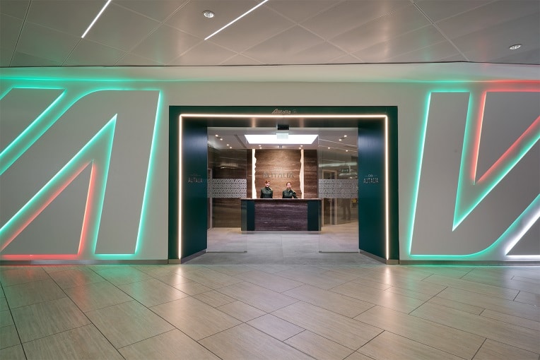 New Casa Alitalia lounge at Pier E of Rome Fiumicino airport