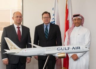 Gulf Air management meet with US ambassador to Bahrain
