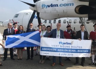 VLM Airlines starts flying from Antwerp to Aberdeen, Cologne/Bonn Airport and Rostock