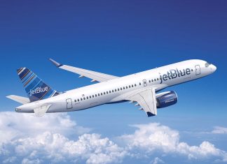 JetBlue gets its first new Airbus A220-300 for the New Year
