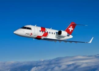 Swiss Air-Rescue Rega completes new air ambulance fleet with delivery of third Bombardier Challenger 650 business jet