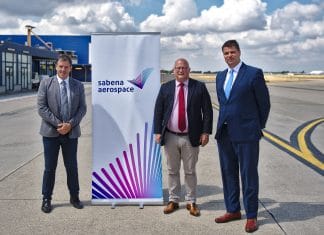 Sabena Aerospace invests at Brussels South Charleroi Airport and becomes privileged partner of the Walloon airport