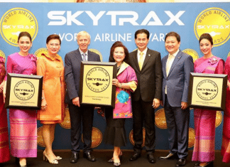Best economy class for Thai Airways and two other Skytrax Awards 2018