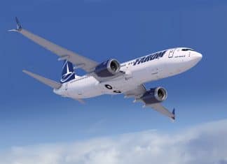 Unruly passenger spits on TAROM flight attendant and gets violently dragged off by security staff