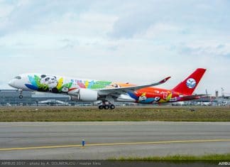 Sichuan Airlines takes delivery of its first Airbus A350-900