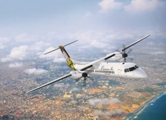 Bombardier continues African market penetration with three pre-owned Q400s delivered to PassionAir in Ghana