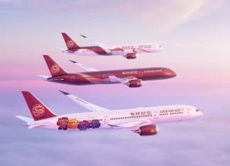 Juneyao Airlines announces theme for branding of its Boeing 787 Dreamliner fleet