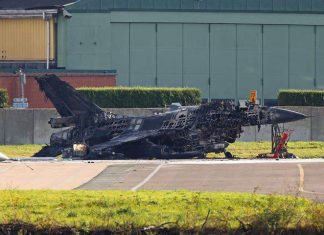 Belgian Air Force F-16 destroyed by fire during maintenance – Collateral damage on second F-16