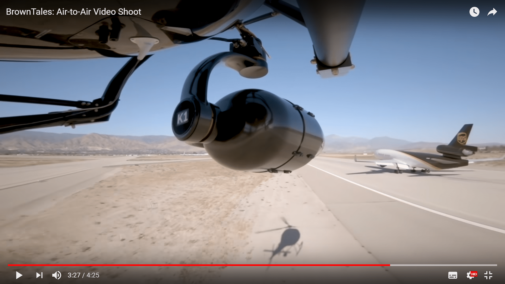 BrownTales: a UPS Airlines Air-to-Air Video Shoot