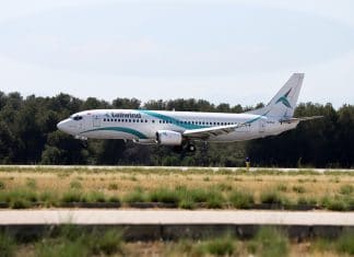 A Tailwind flight from Antalya to Prague diverts to Bucharest due to possible fuel leak