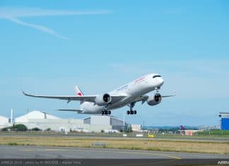 China Eastern Airlines’ first Airbus A350 XWB performs maiden flight