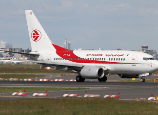 Air Algérie arrives at Brussels South Charleroi Airport with two weekly flights to Algiers