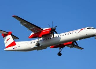 Austrian Airlines expands fleet at the Vienna hub by repatriating four Q400s leased to SWISS