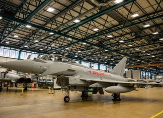 Eurofighter fleet passes 500,000 flying hours